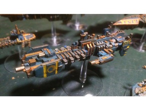 space marine grève cruiser proxy battlefleet gothic jouet jeu accessoires 40k bfg 3d print model - Mito3D