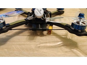 diatone imortal-t de montagem rc veículos antena drone fpv corrida imortal quadcopter quadrocopter tbs crossfire 3d print model - Mito3D