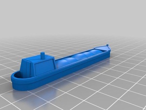 indicatore 43ft cargo narrowboat veicoli 3d print model - Mito3D