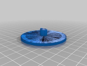 optic wheel electronics 3d print model - Mito3D