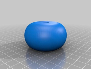 ronda sal pimienta molino de arriba 3d impresión 3d print model - Mito3D