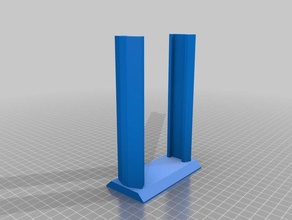 clipper torre vertical substituição partes mais leve 3d print model - Mito3D