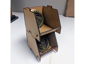 sin embargo, otra caja apilable lasercutter organización 3d print model - Mito3D