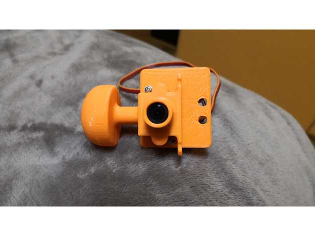 mini pan tilt servo g9 remix ef-01 camera rc vehicles fpv mount mechanism 3D print model - Mito3D