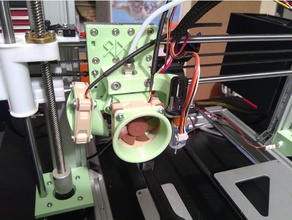 bltouch de montaje específico del ventilador 3d la impresión bl toque e3d v6 3d print model - Mito3D