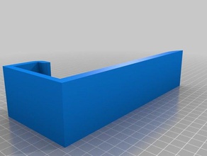 moviebook estante estabilizador de la pierna los hogares estantería piernas película 3d print model - Mito3D