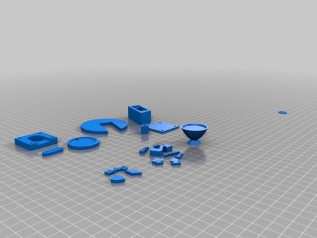 3dx de potentiomètre moteur servo alice pays des merveilles 3D print model - Mito3D