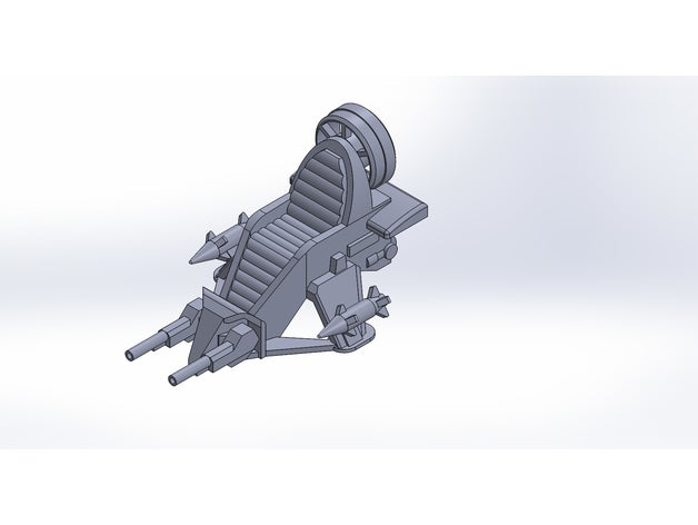 dreadnok ar skiff gi joe brinquedos jogos 3D print model - Mito3D