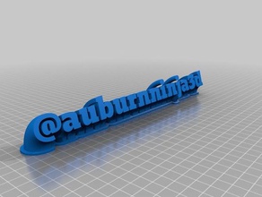 auburnninja3d office customized 3d print model - Mito3D