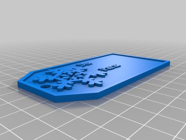 tarjeta regalo organizzazione di natale navidad 3D print model - Mito3D