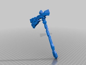 astaroths axe props 3d print model - Mito3D