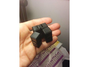 les pbu remixé l'infini cube 15mm cubes serré lâche mécanique jouets widget 3d print model - Mito3D