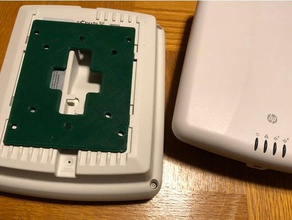 hp msm access point montieren computer Netzwerk wifi wifi-mount 3d print model - Mito3D