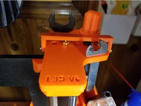 improved e3d v6 nozzle holder prusa i3 mk3 printer accessories e3dv6 hotend 3d print model - Mito3D