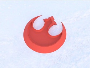 star wars sur le thème de piétiner les plaquettes sport à l'extérieur snowboard planche neige 3d print model - Mito3D