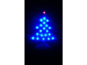 xmas tree 20 led decor christmas 3d print model - Mito3D
