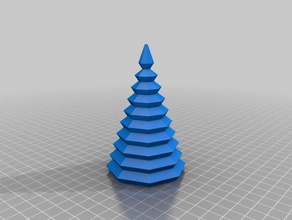 il mio personalizzato albero di natale arredamento 3d print model - Mito3D