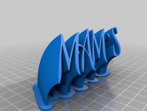 mams syle2 office customized 3d print model - Mito3D