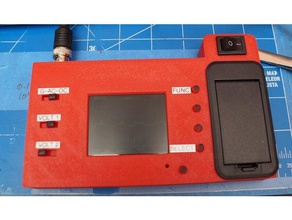 ds0138 caso kaish batería de 9v electrónica 3d print model - Mito3D