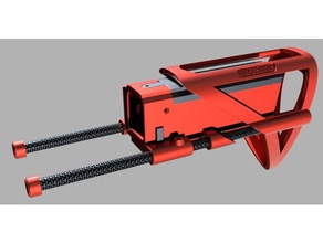 nerf stryfe lipo power stock toy game accessories blaster gun 3d print model - Mito3D