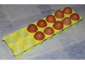 uovo titolare estensibile e personalizzabile cucina pranzo customizer incastro 3d print model - Mito3D