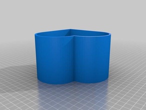 heart shaped box Deckel-Teil 2 3 d drucken 3d print model - Mito3D