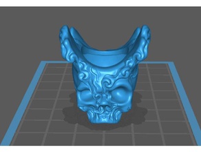 cranio porta sigaro gioielli 3d print model - Mito3D