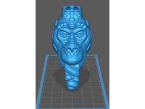 ägypten gorilla Tiere 3d print model - Mito3D