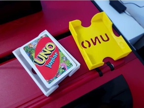 uno card case junior set toys games 3d print model - Mito3D