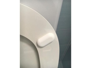 ideal standard paracolpi sedile wc coperchio bagno 3d print model - Mito3D