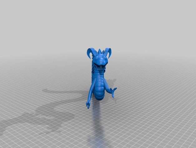 volvagia lav dragon 3d baskı 3D print model - Mito3D