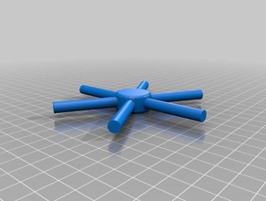 nerfshuriken 3d printing throwing star 3d print model - Mito3D