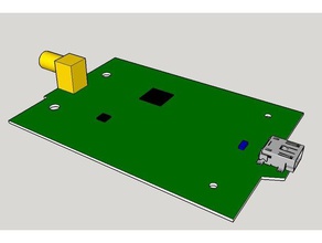 alfa awus036nha carte pcb de prototype l'électronique dronebridge ez-wifibroadcast 3d print model - Mito3D