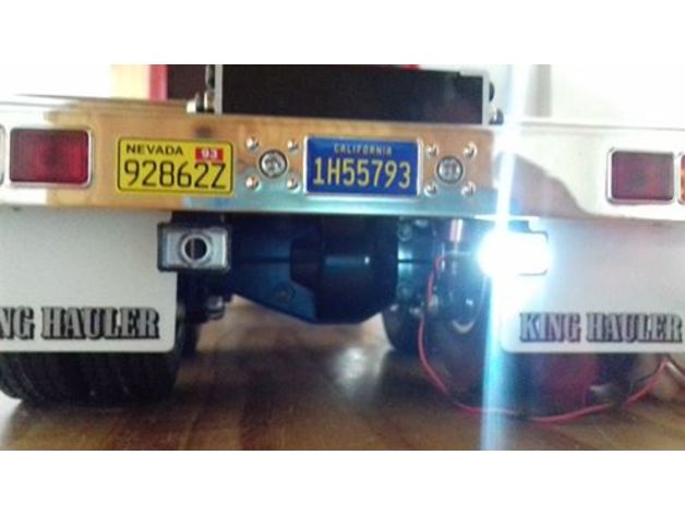 tamiya king hauler rc truck backlight de leds 3mm veículos caminhões 3D print model - Mito3D