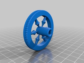 filamento gerarknop osnabr&uumlck 3d la stampante parti anycubic i3 mega manopola osnabrck 3d print model - Mito3D