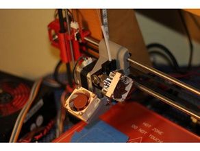 40mm fan duct titan aero 3d printer parts axial e3d layer noctua 3d print model - Mito3D