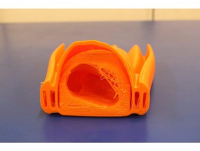 kellies solid final fin right 3d printing flipper swim 3d print model - Mito3D
