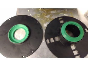 wiederverwendbare spool-adapter 3d Drucker - Zubehör 3d-Drucker-spool filament nachfüllen 3d print model - Mito3D