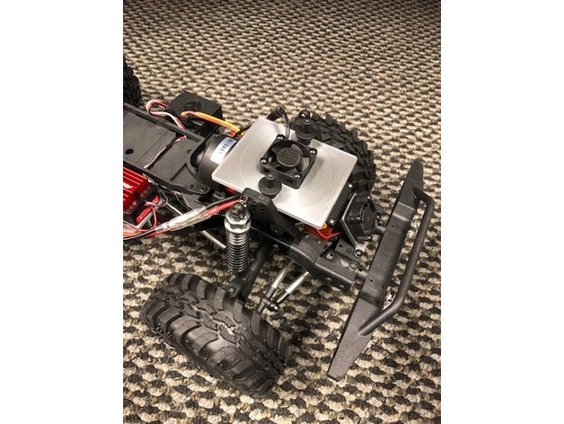 redcat gen 8 accessory plate rc vehicles rockcrawler scout 3D print model - Mito3D
