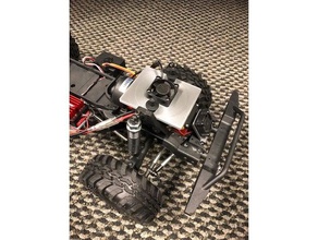 redcat 8 aksesuar plaka gen rc araç rockcrawler izci 3d print model - Mito3D