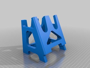 arme de poing rack organisation 3d print model - Mito3D