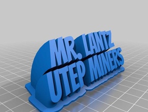 lantz miners office customized 3d print model - Mito3D