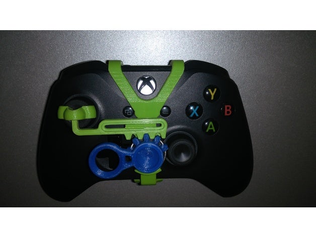 el pulgar izquierdo sólo rueda de xbox un controlador mini video juegos 3D print model - Mito3D