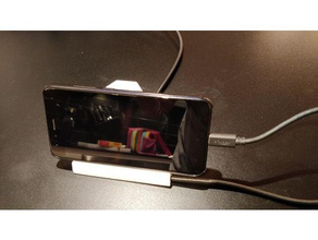 stand mobile pesante edizione telefono porta cellulare 3d print model - Mito3D