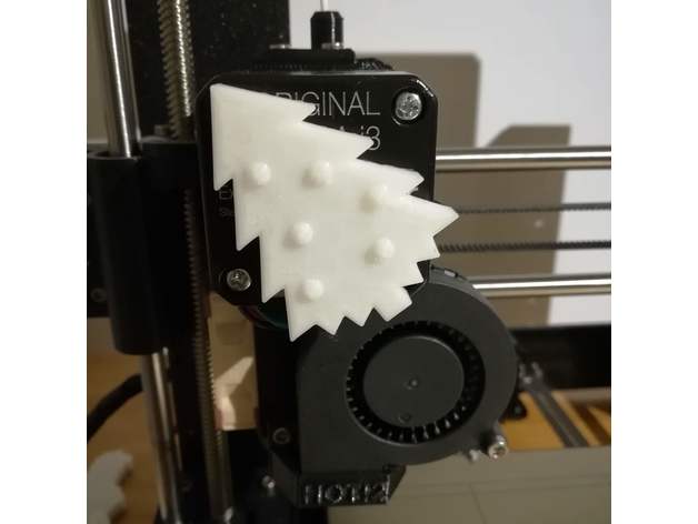 motore passo-passo asse spinner albero di natale 3d la stampante accessori prusa i3 mk3 3D print model - Mito3D