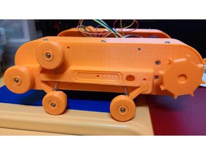 arduino robô tanque mod de suspensão rc veículos 3d print model - Mito3D