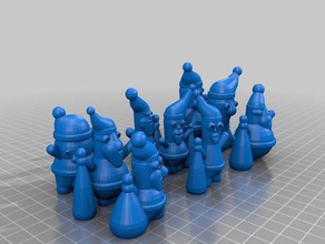 92 Skulpturen angepasst 3d print model - Mito3D