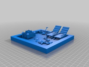 sandbox 3d stampa 3d print model - Mito3D