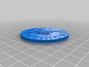 hortelã token 3d impressão 3d print model - Mito3D