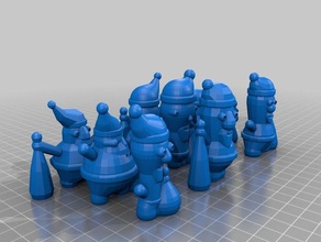 93 heykeller özelleştirilmiş 3d print model - Mito3D